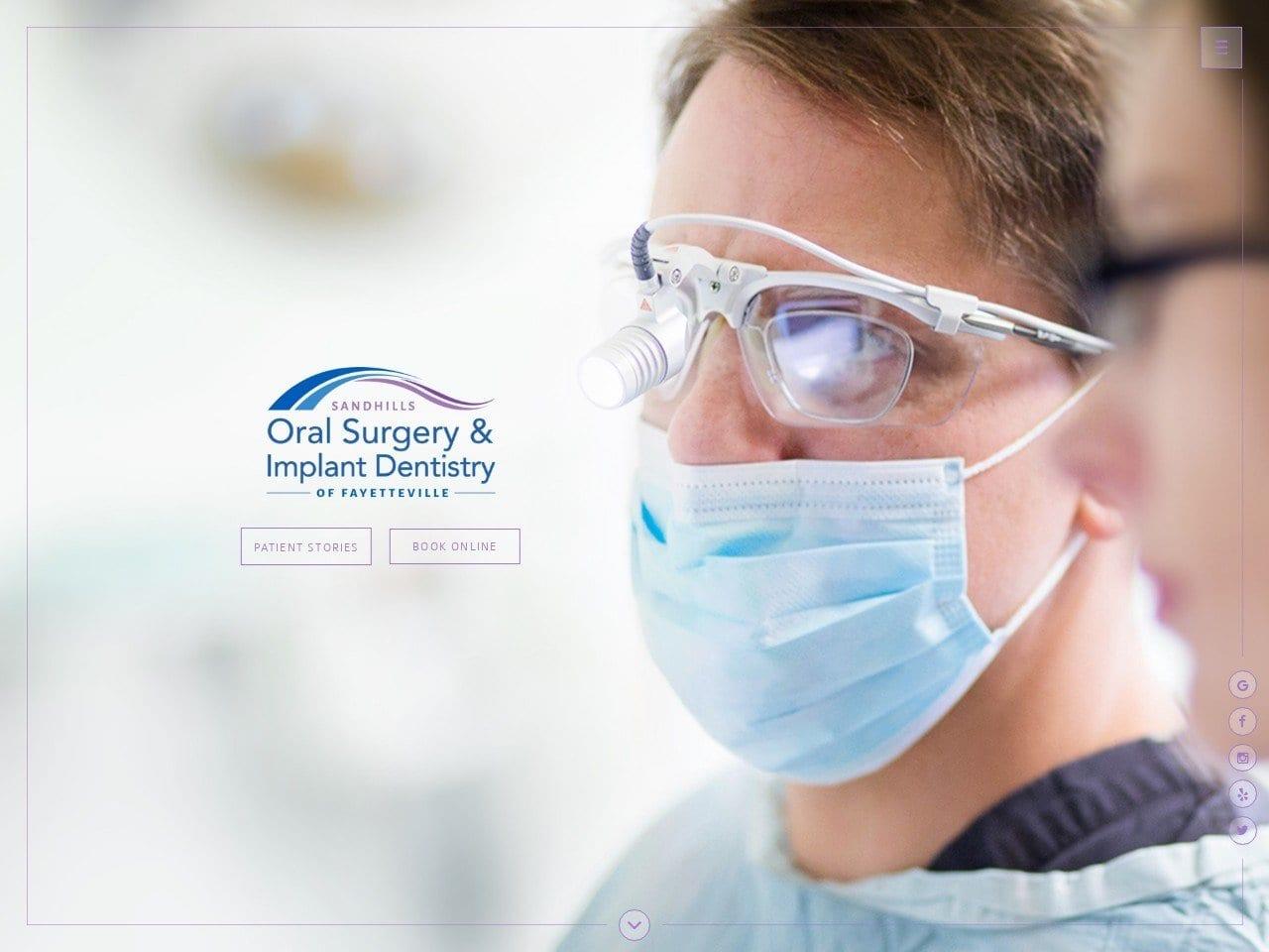 Sandhills Oral Surgery & Implant Dentistry screenshot