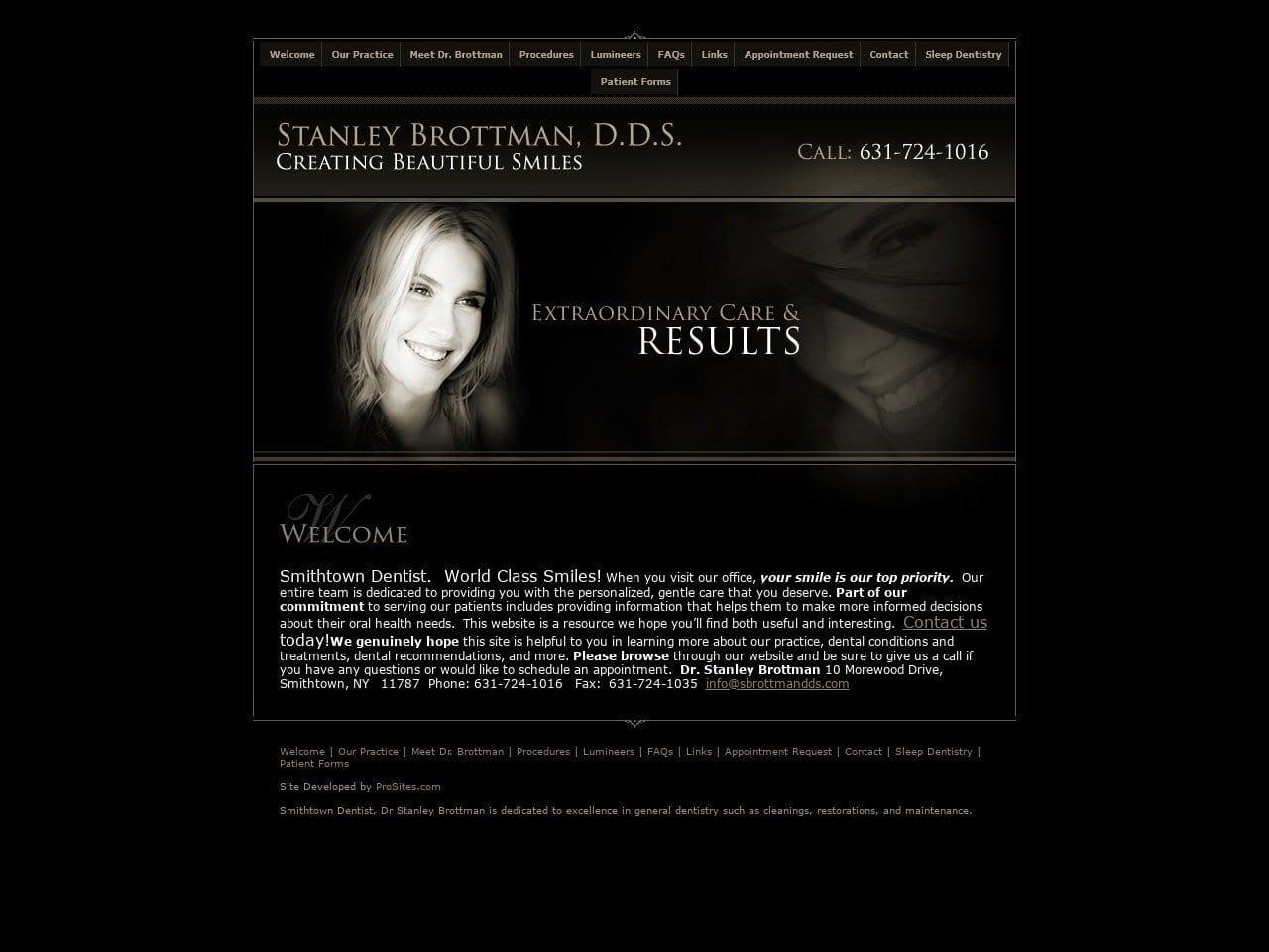 Brottman Stanley DDS screenshot