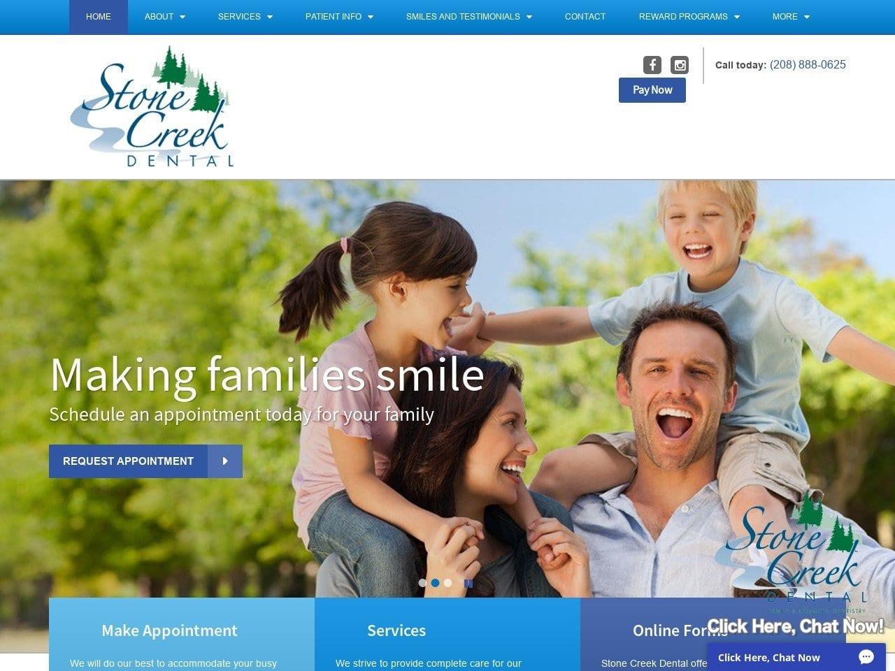Stone Creek Dental screenshot