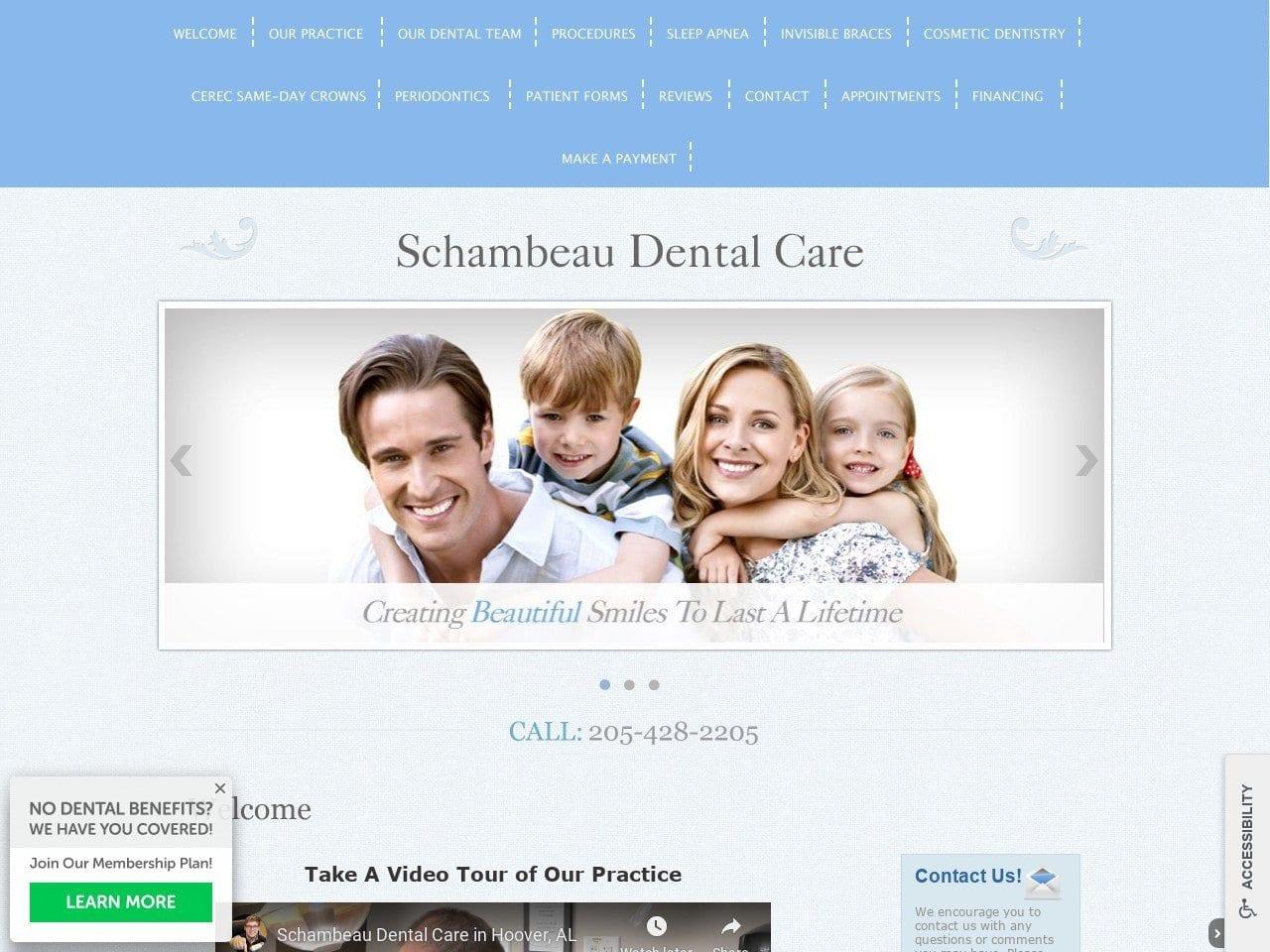 Schambeau Dental Care screenshot