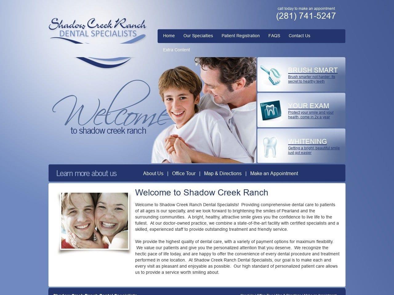 Shadow Creek Ranch Dental Specialists screenshot
