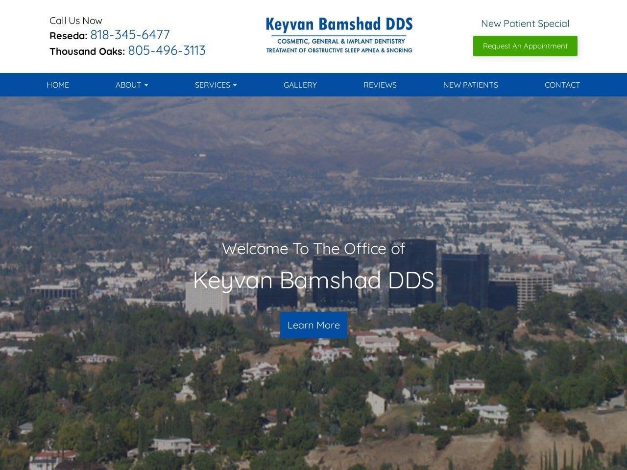 Bamshad Keyvan DDS screenshot