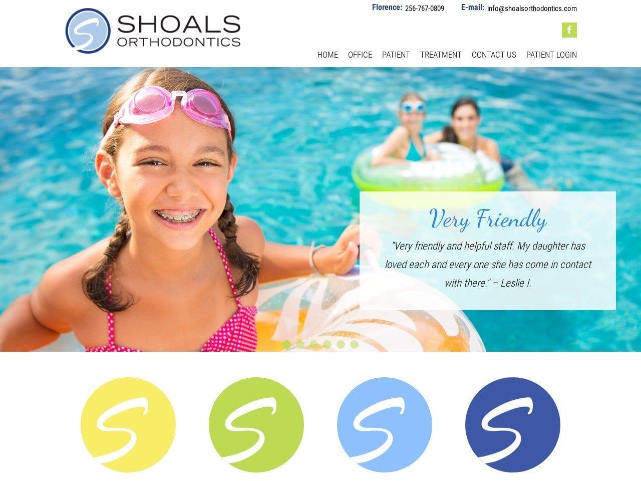 Shoals Orthodontics Twesme David DDS screenshot