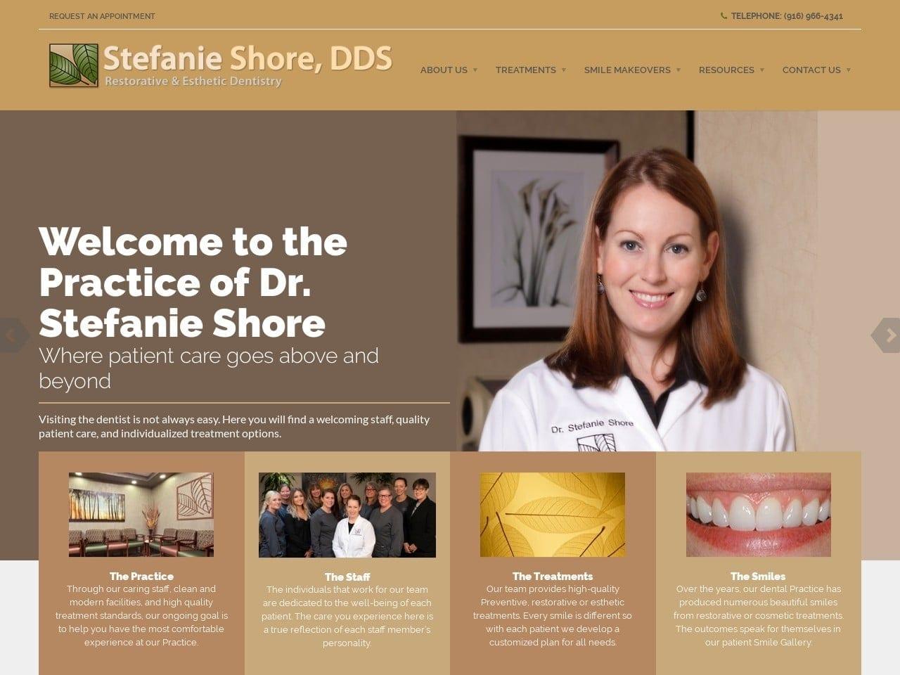 Stefanie Shore, DDS - Sacramento Dentist