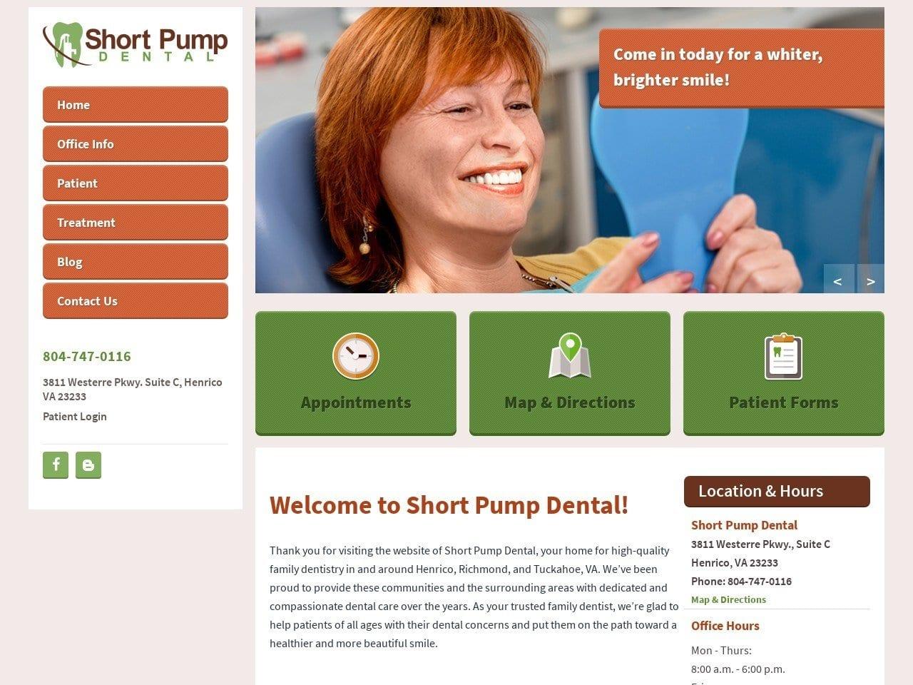 Shortpump Dental screenshot