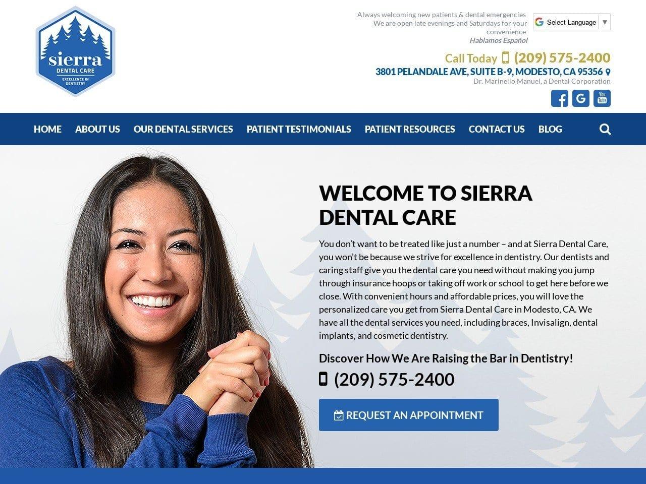 Sierra Dental Care screenshot