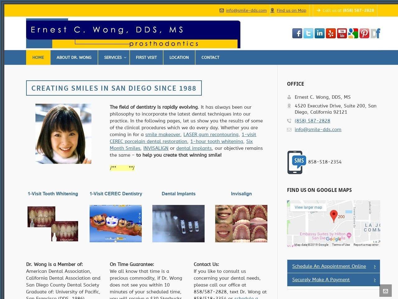 Ernest C. Wong, DDS, MS