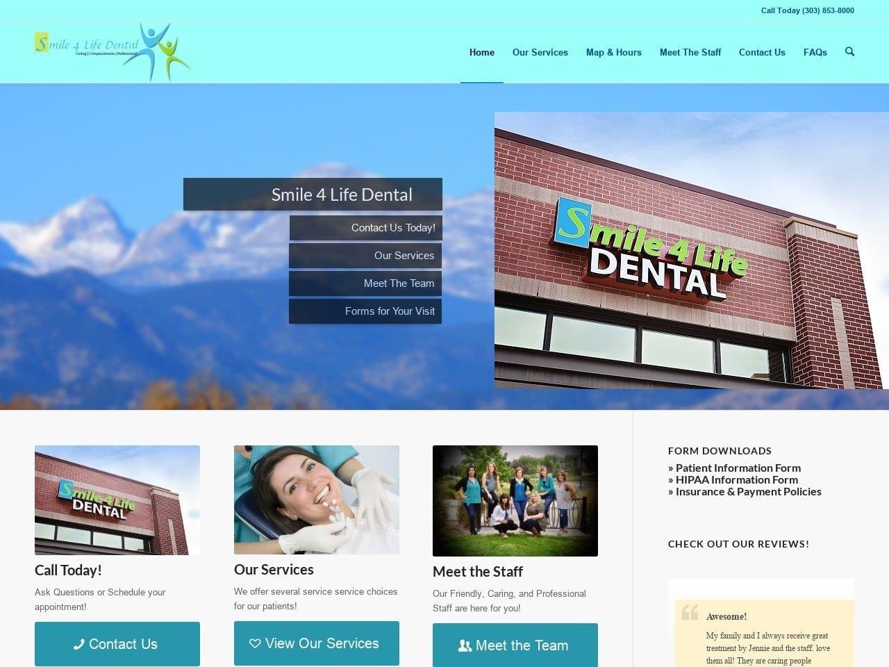 Smile 4 Life Dental screenshot