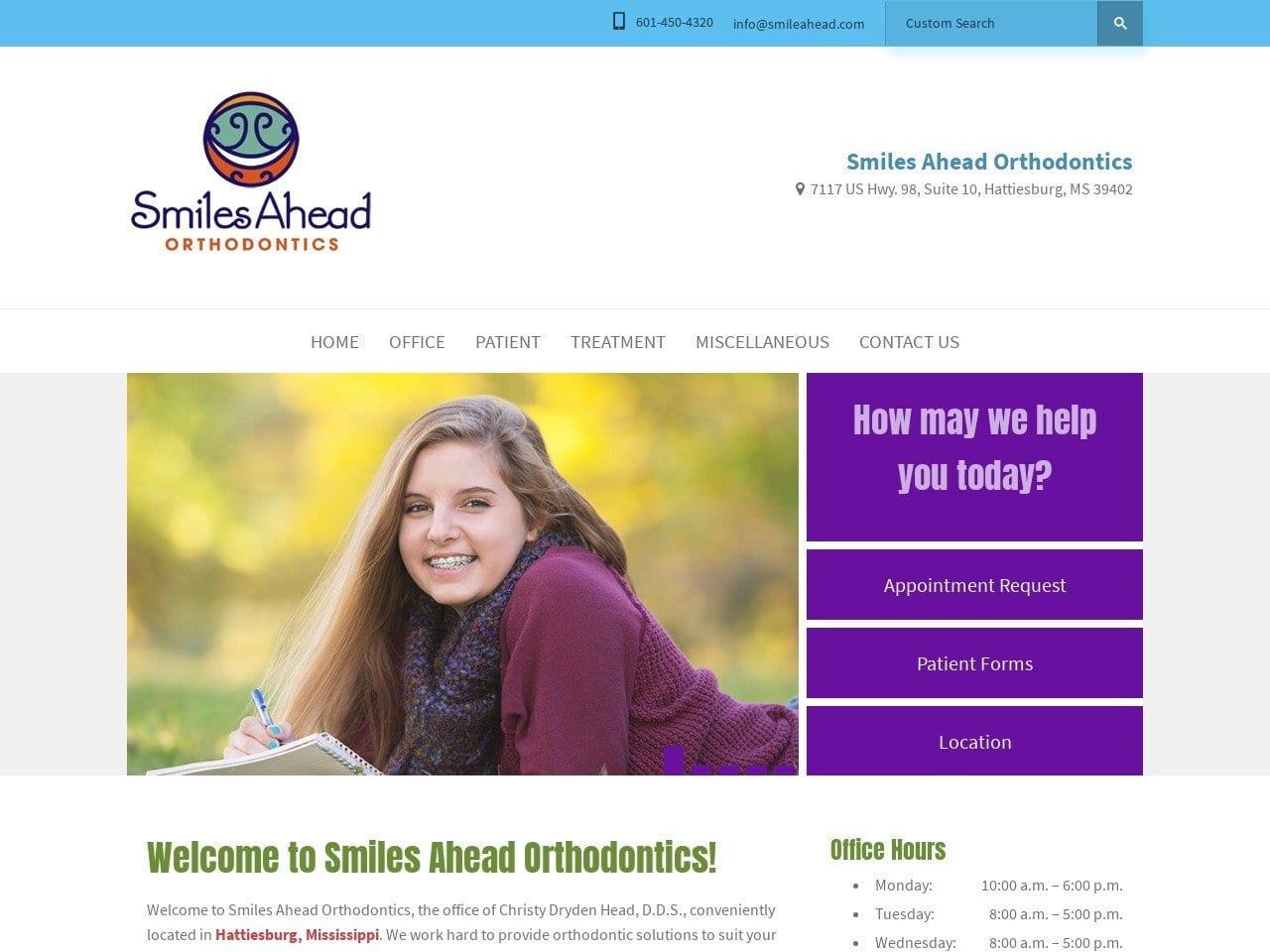 Smiles Ahead Orthodontics screenshot