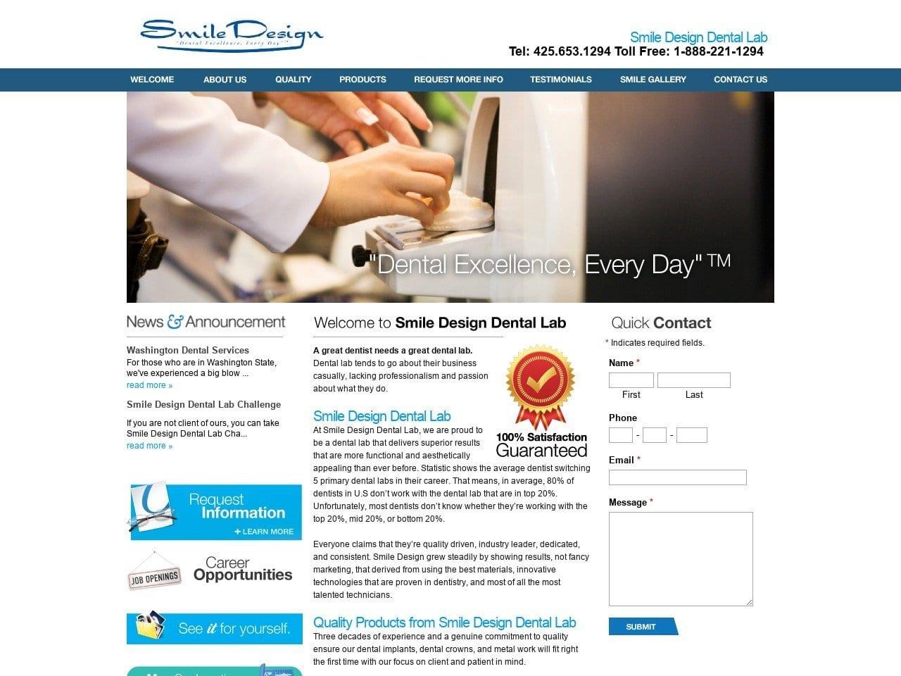 Smile Design Dental Lab screenshot