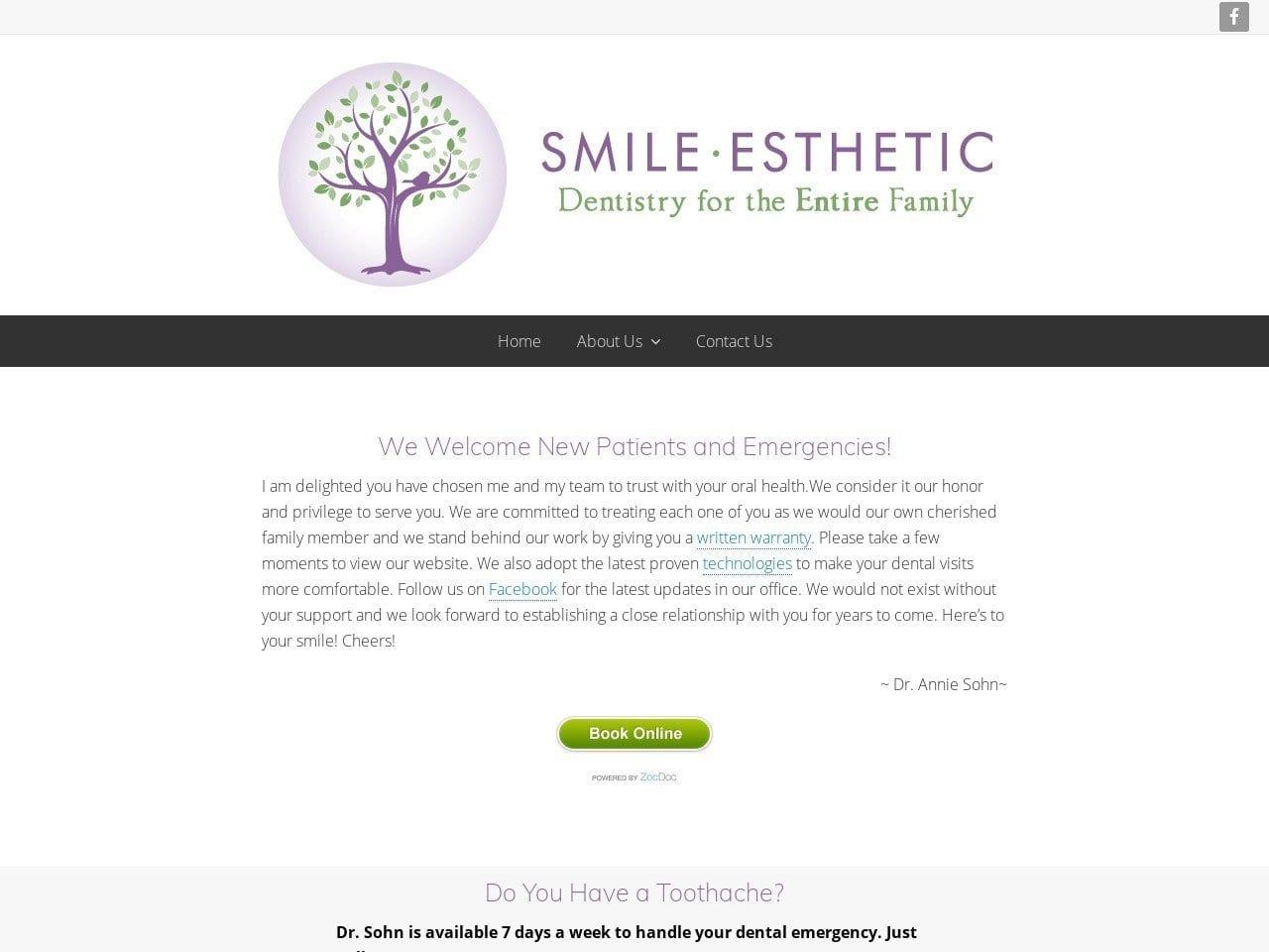 Annie Sohn DDS PS screenshot