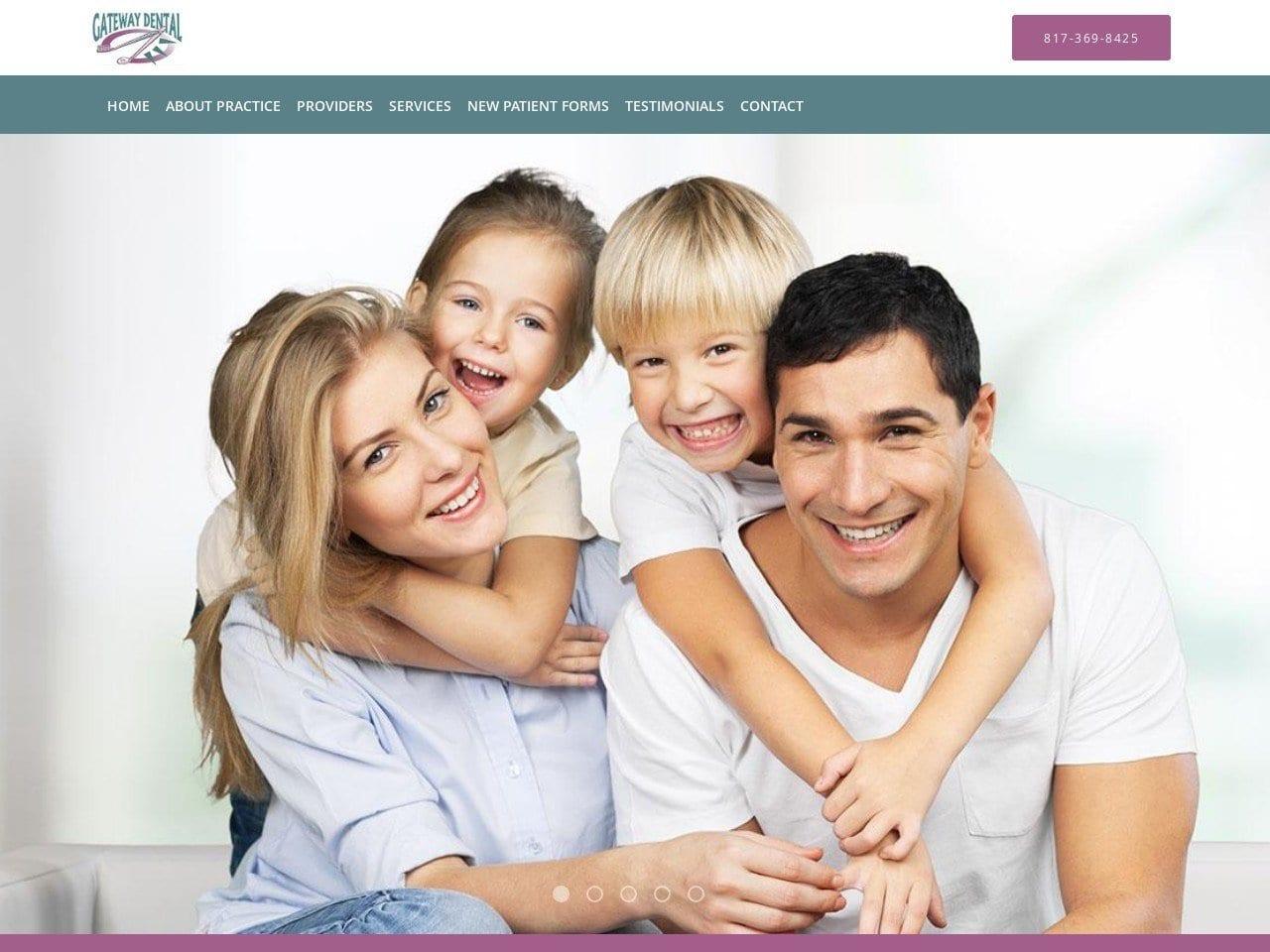 Gateway Dental, Colleyville, TX screenshot
