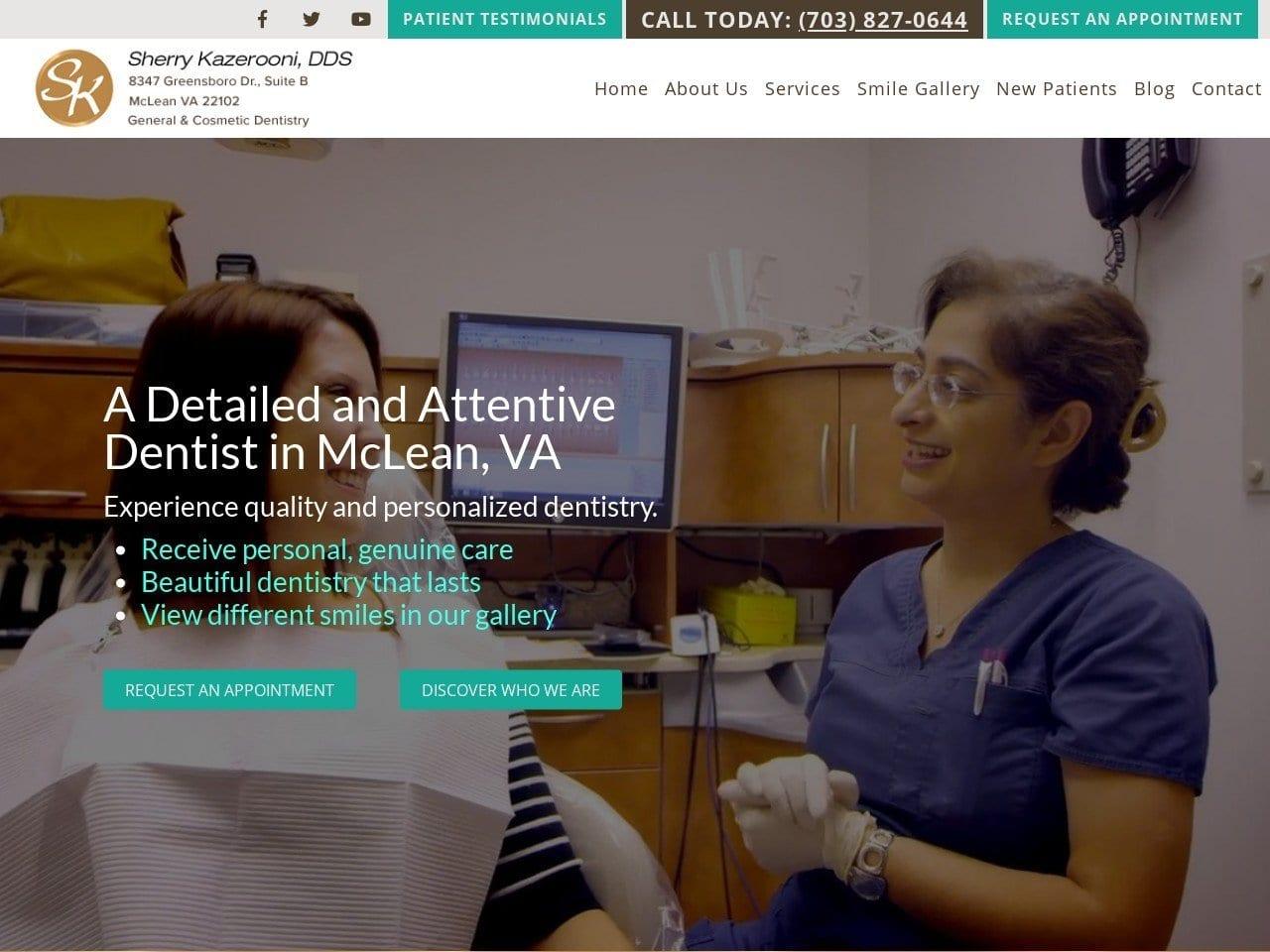 Sherry Kazerooni DDS LVIF screenshot
