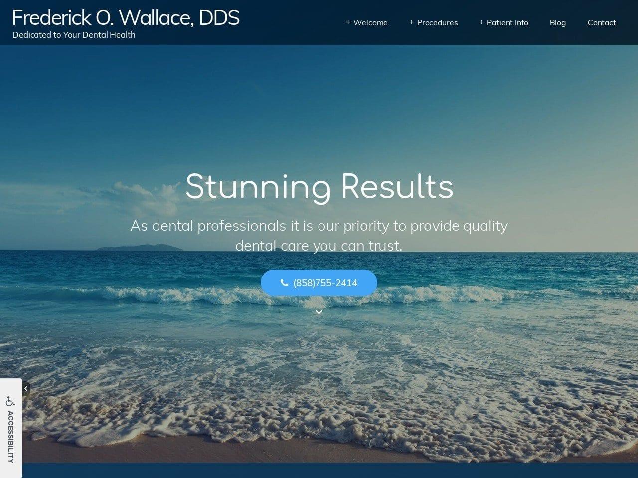 Solana Beach Dentist - Dr. Frederick O. Wallace