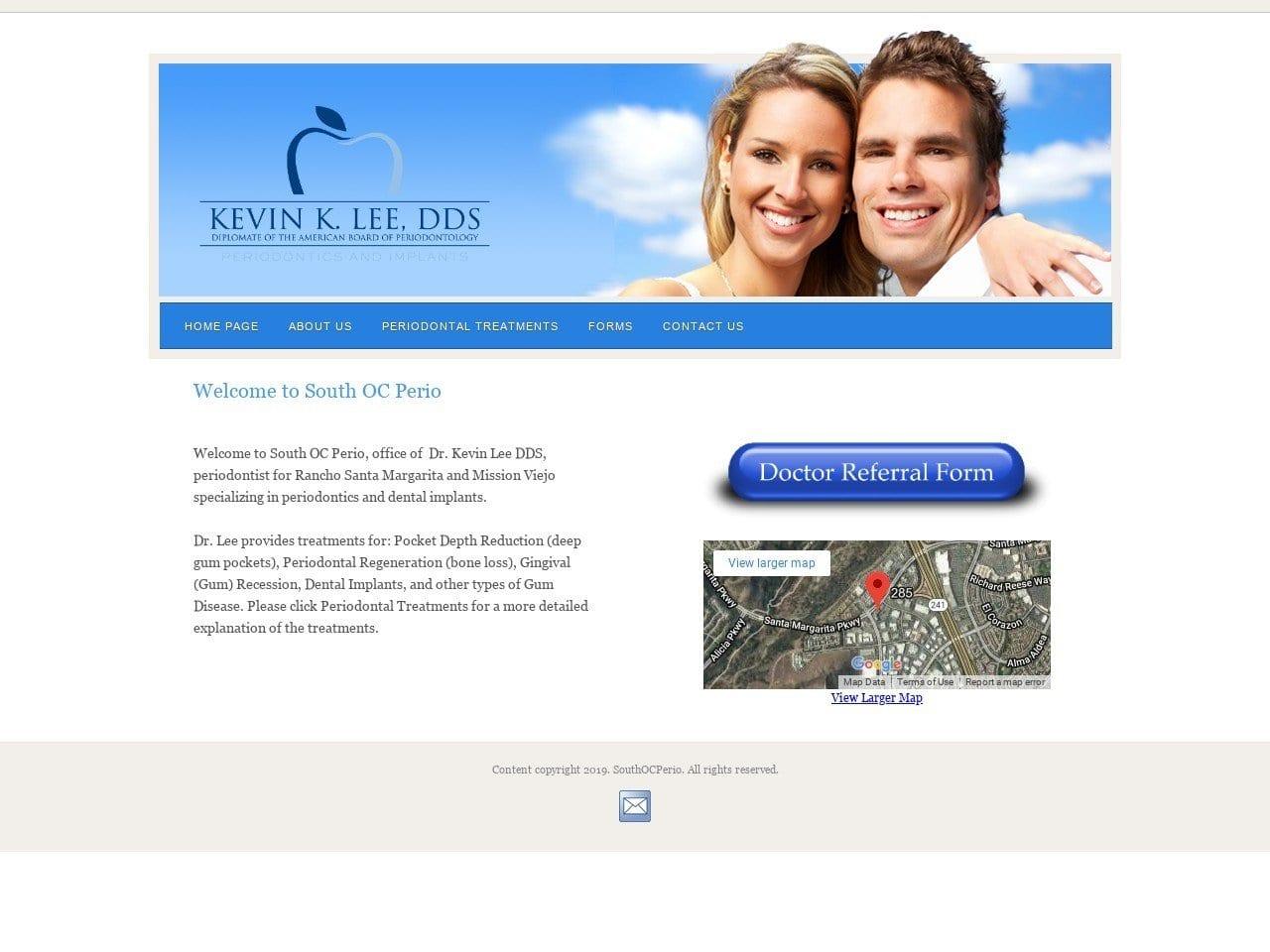 Kevin K. Lee DDS Board Certified Periodontist