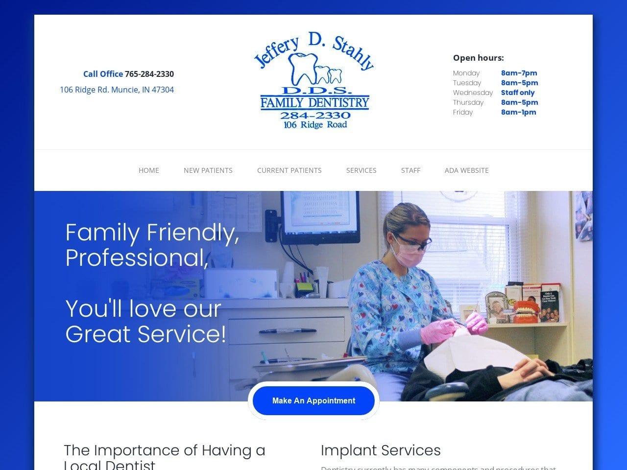 Dr. Jeffery D. Stahly DDS