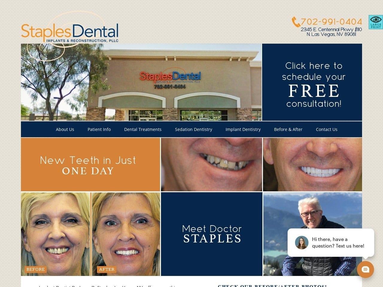 Dr. Larry O. Staples DDS