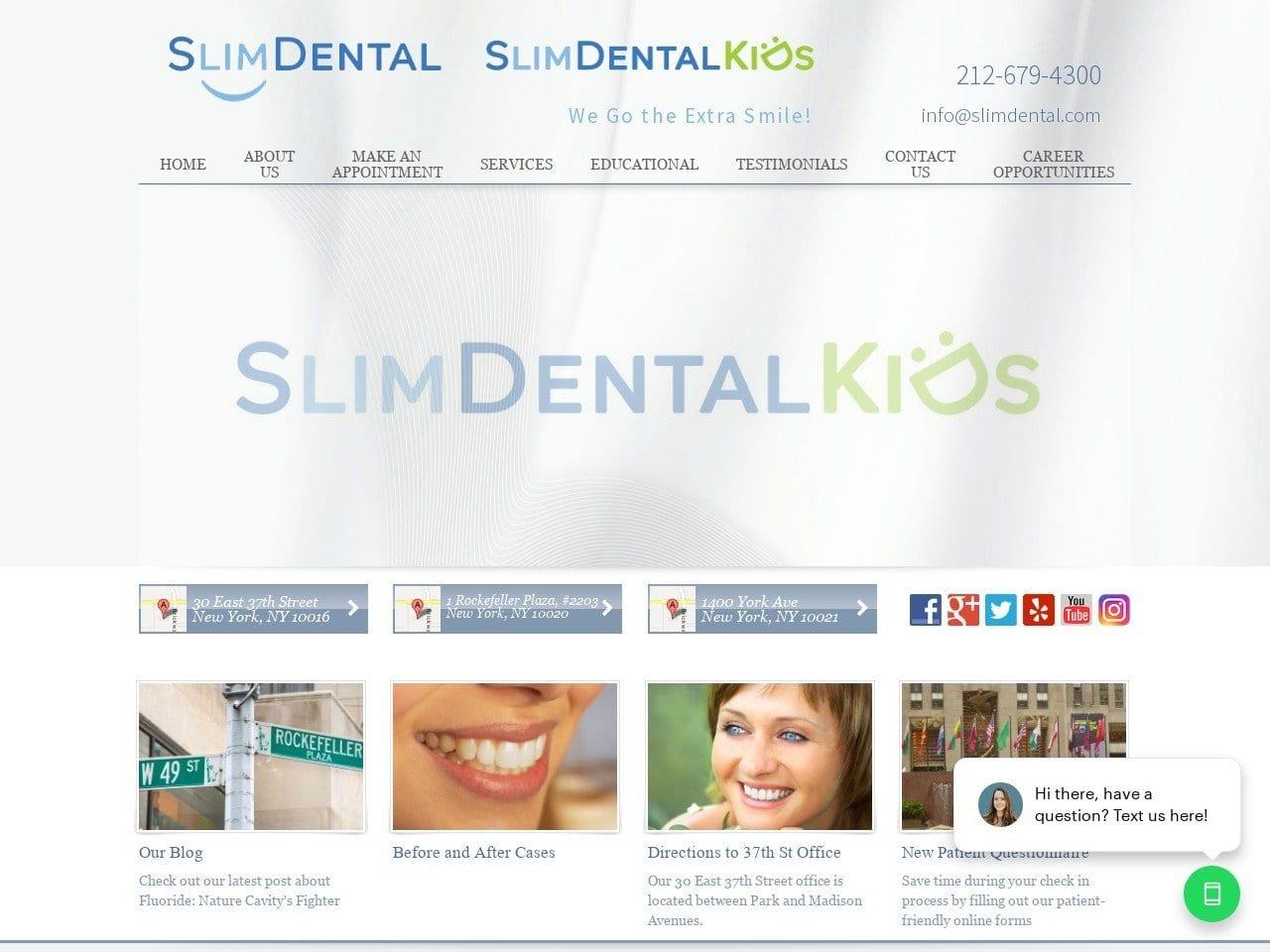 Stephen Lim DDS screenshot
