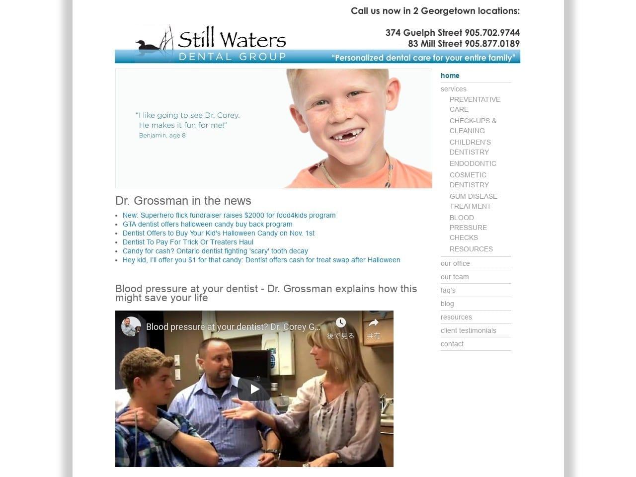 Still Waters Dental Group screenshot