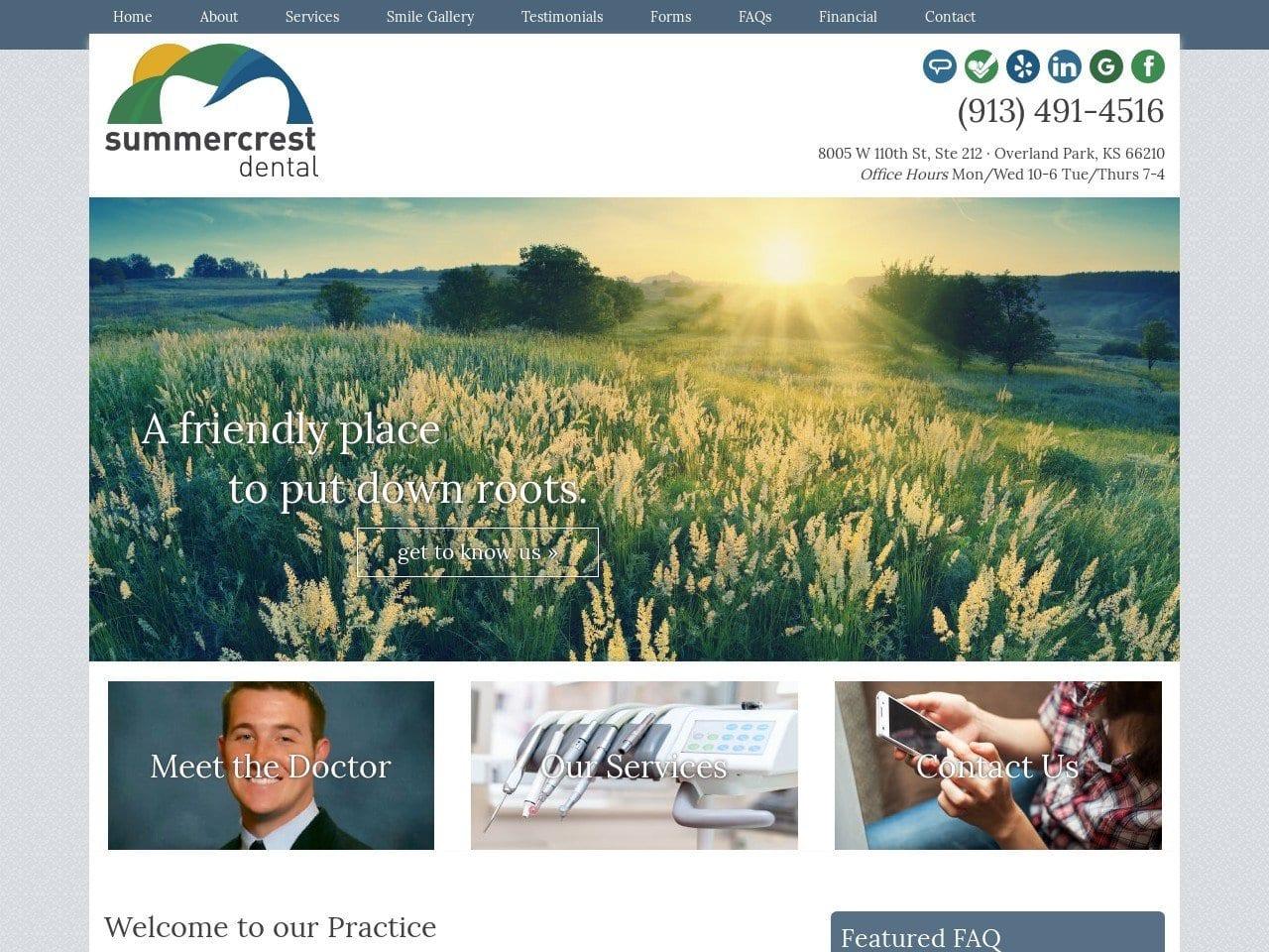 Summercrest Dental screenshot