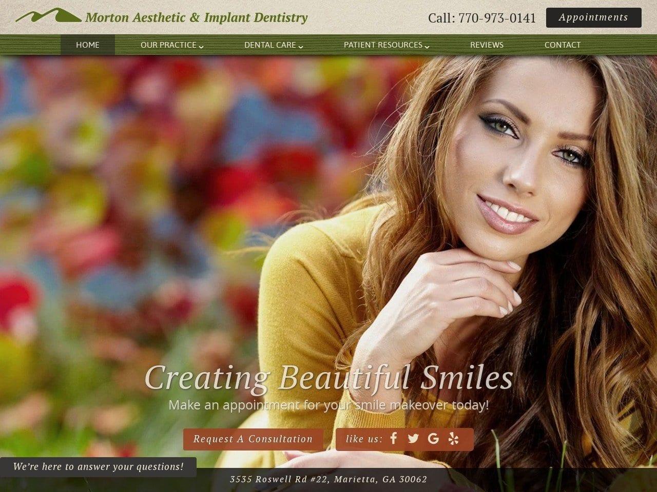 Morton General & Implant Dentist screenshot