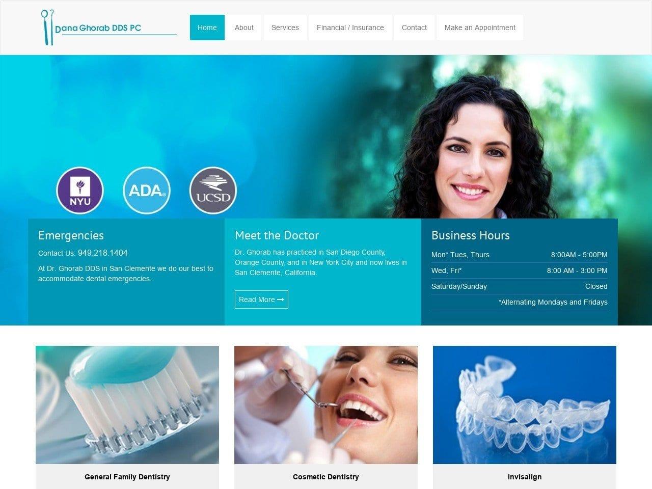 Dana Ghorab DDS PC screenshot