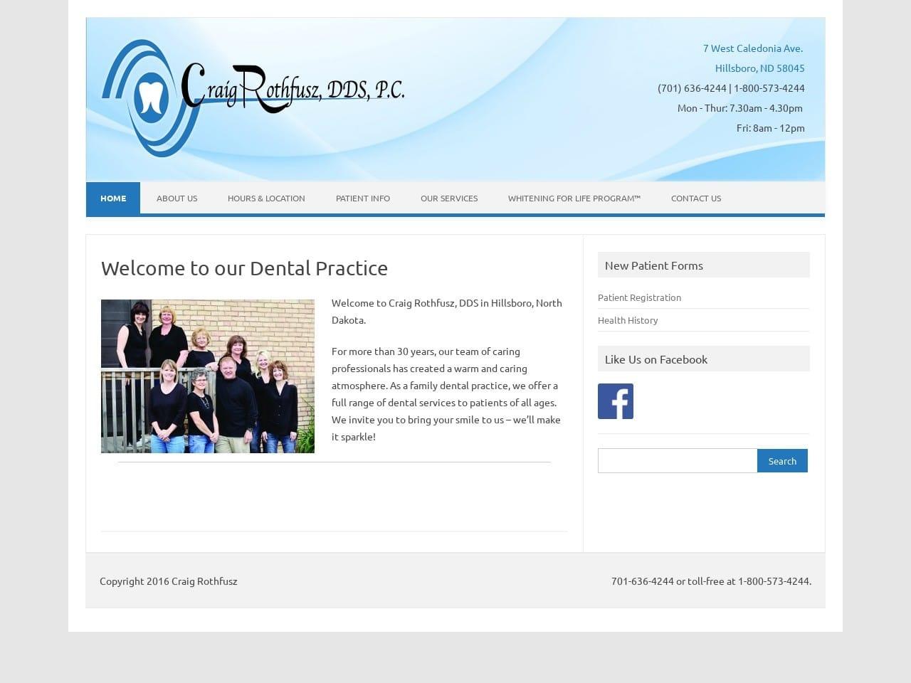 Craig Rothfusz DDS screenshot