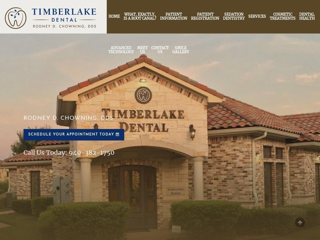 Timberlake Dental screenshot
