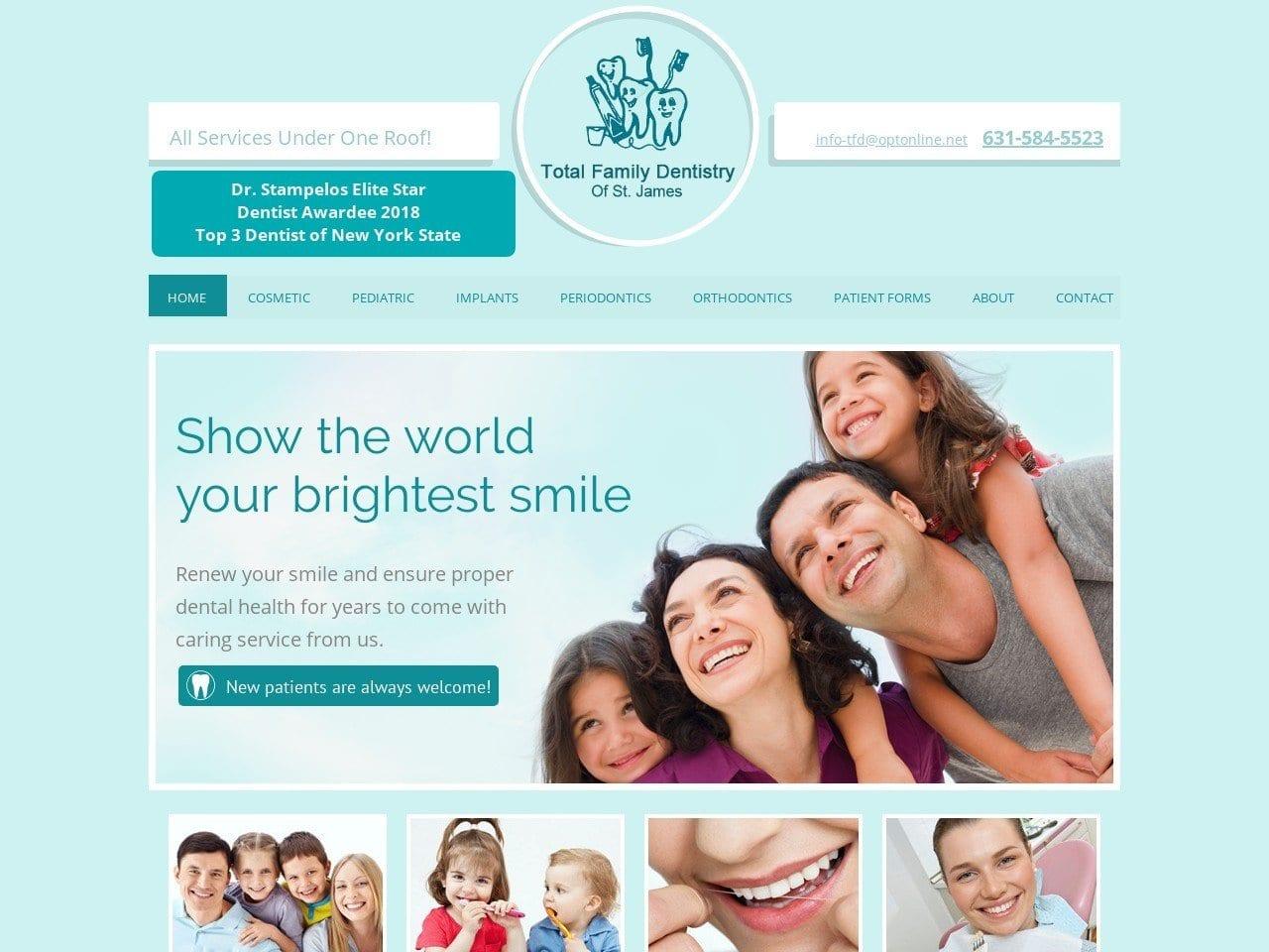 Total Family Dentistry Of St James