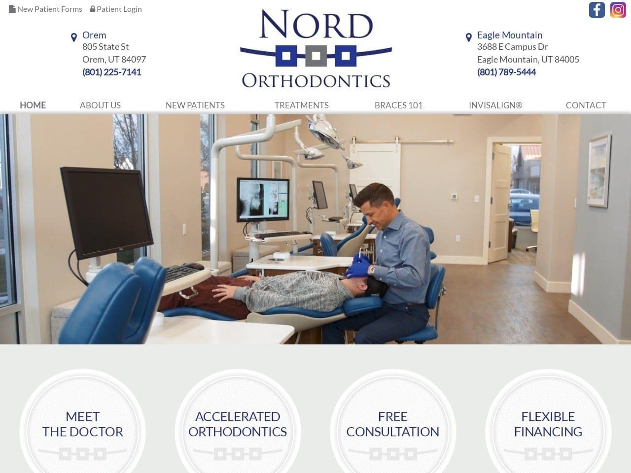 Nord Orthodontics screenshot