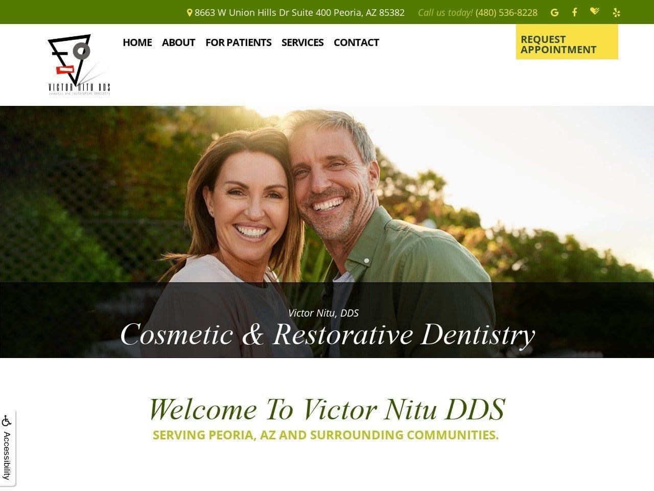Victor Nitu DDS screenshot
