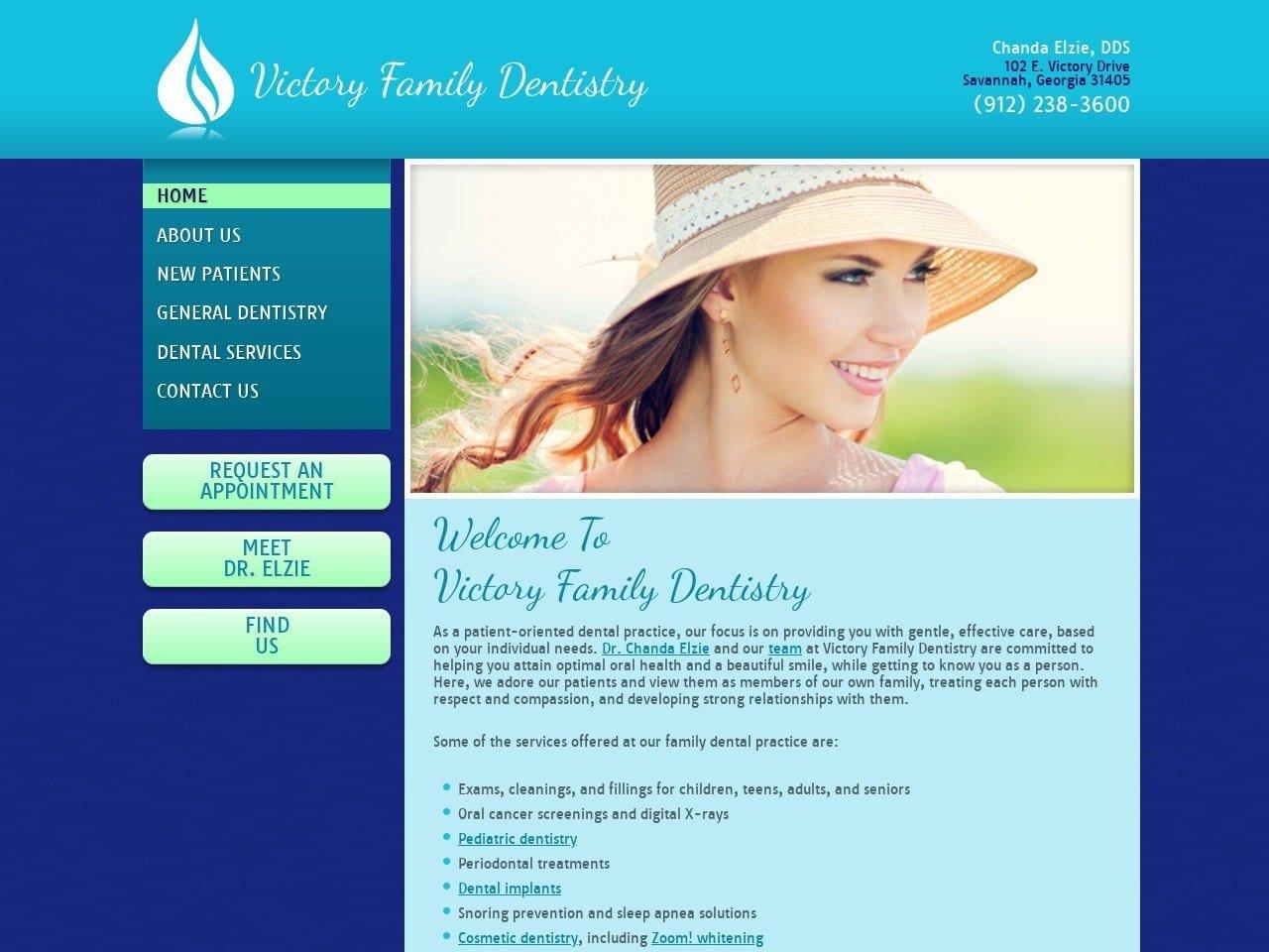Victory Family Dentistry Chanda Elzie DDS screenshot
