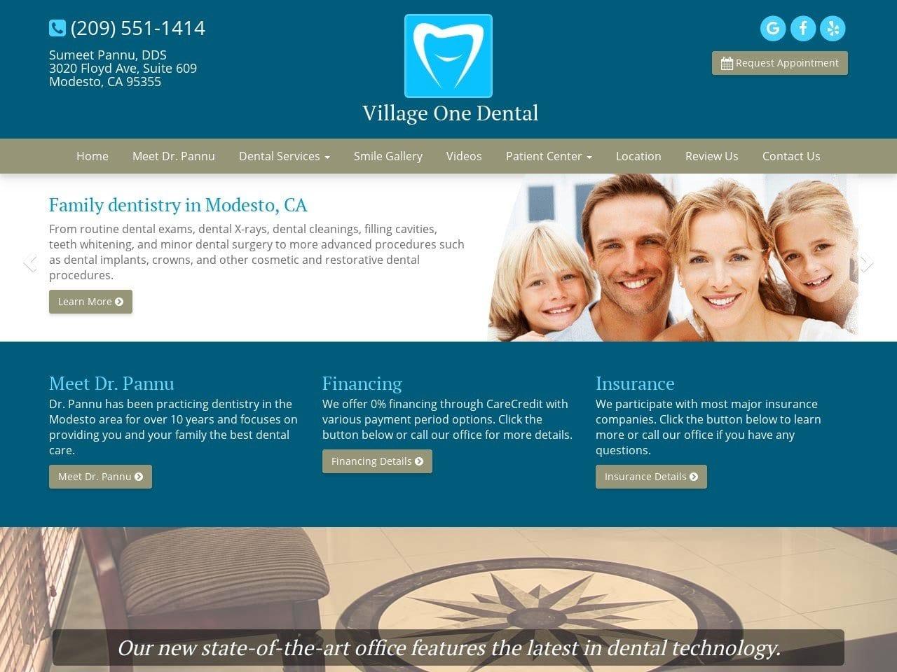 Village One Dental screenshot
