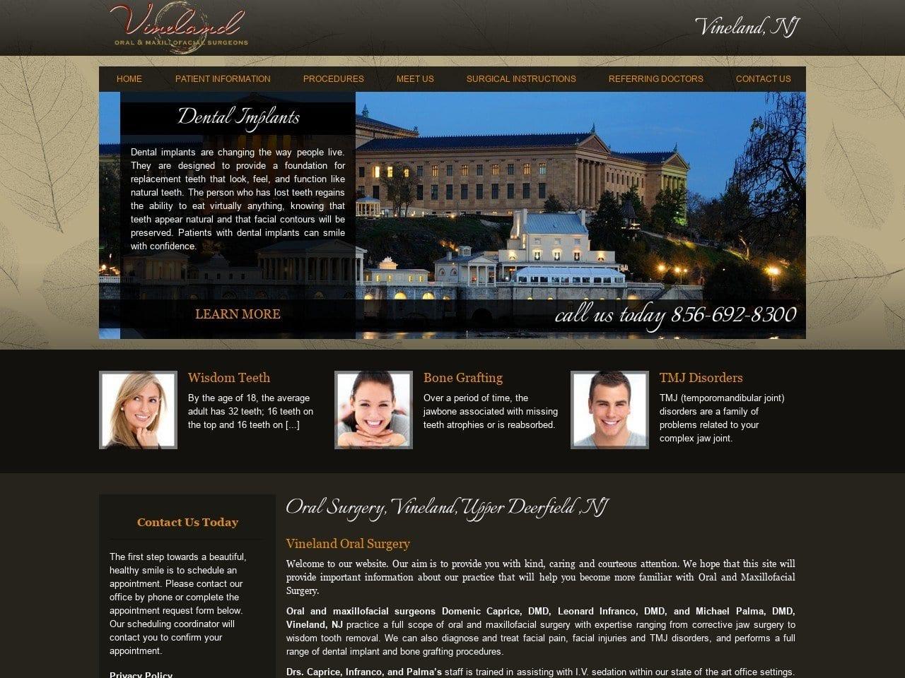 Vineland Oral Surgeons screenshot