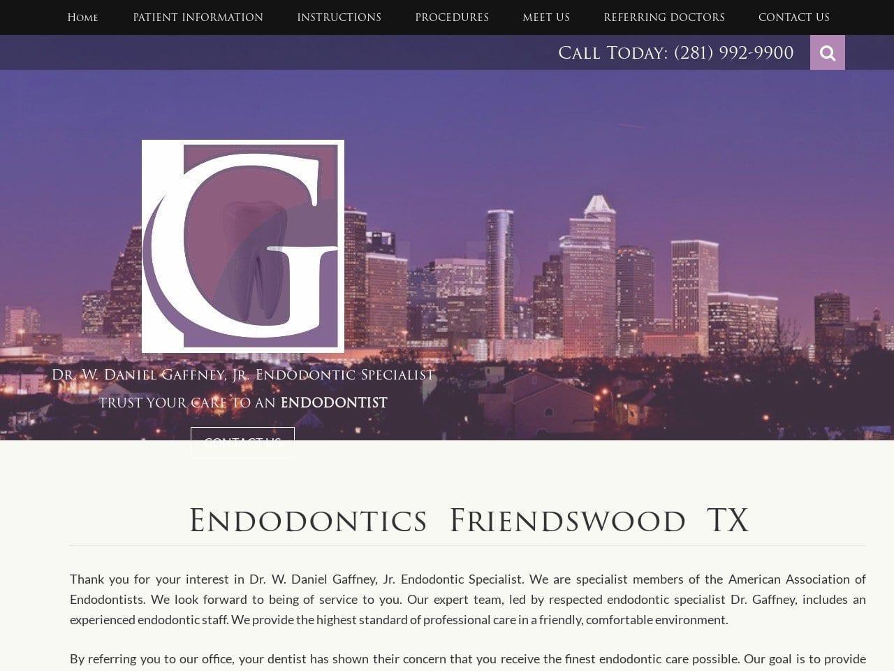 Dr. Walter D. Gaffney Jr DDS