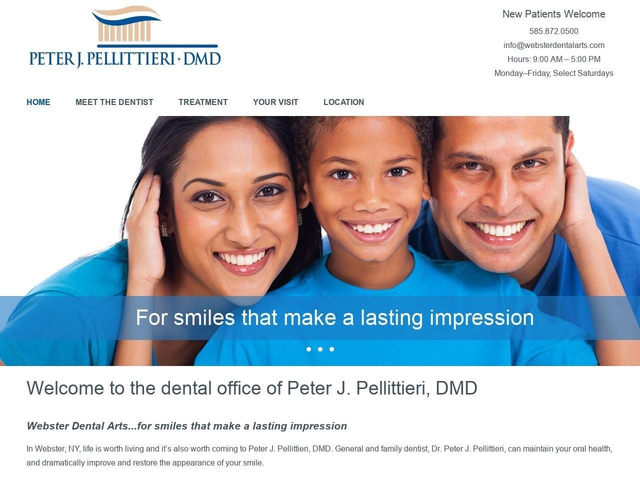 Peter J. Pellittieri DMD PC screenshot