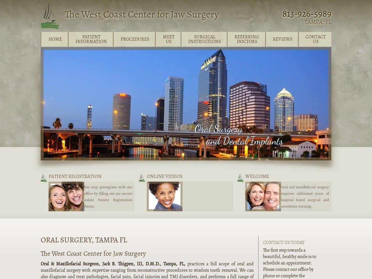 West Coast Center For Jaw Surgery