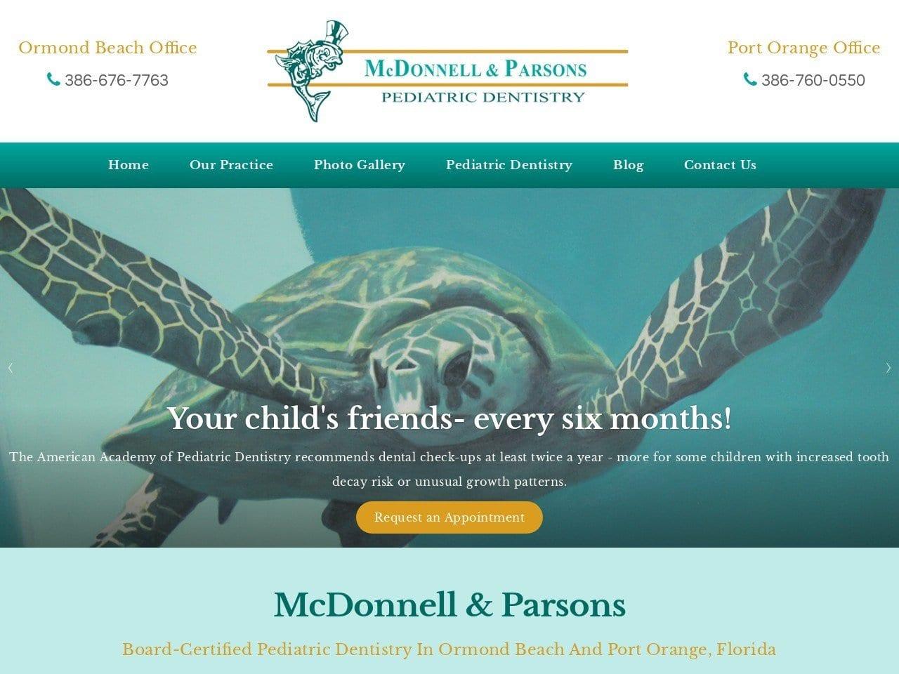 Barnes & McDonnell Pediatric Dentistry screenshot