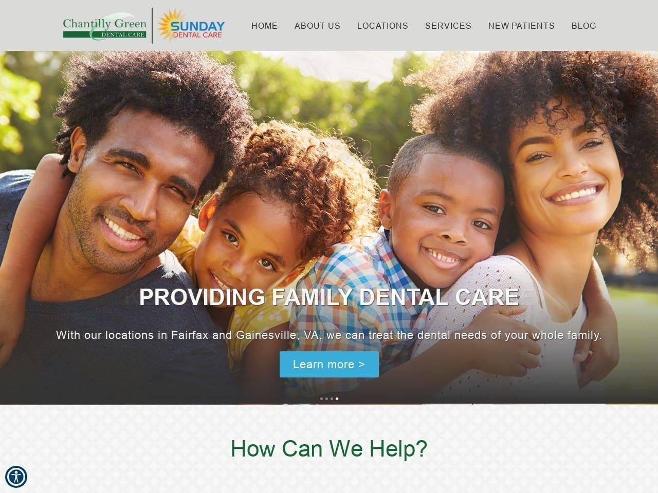 Chantilly Dental screenshot