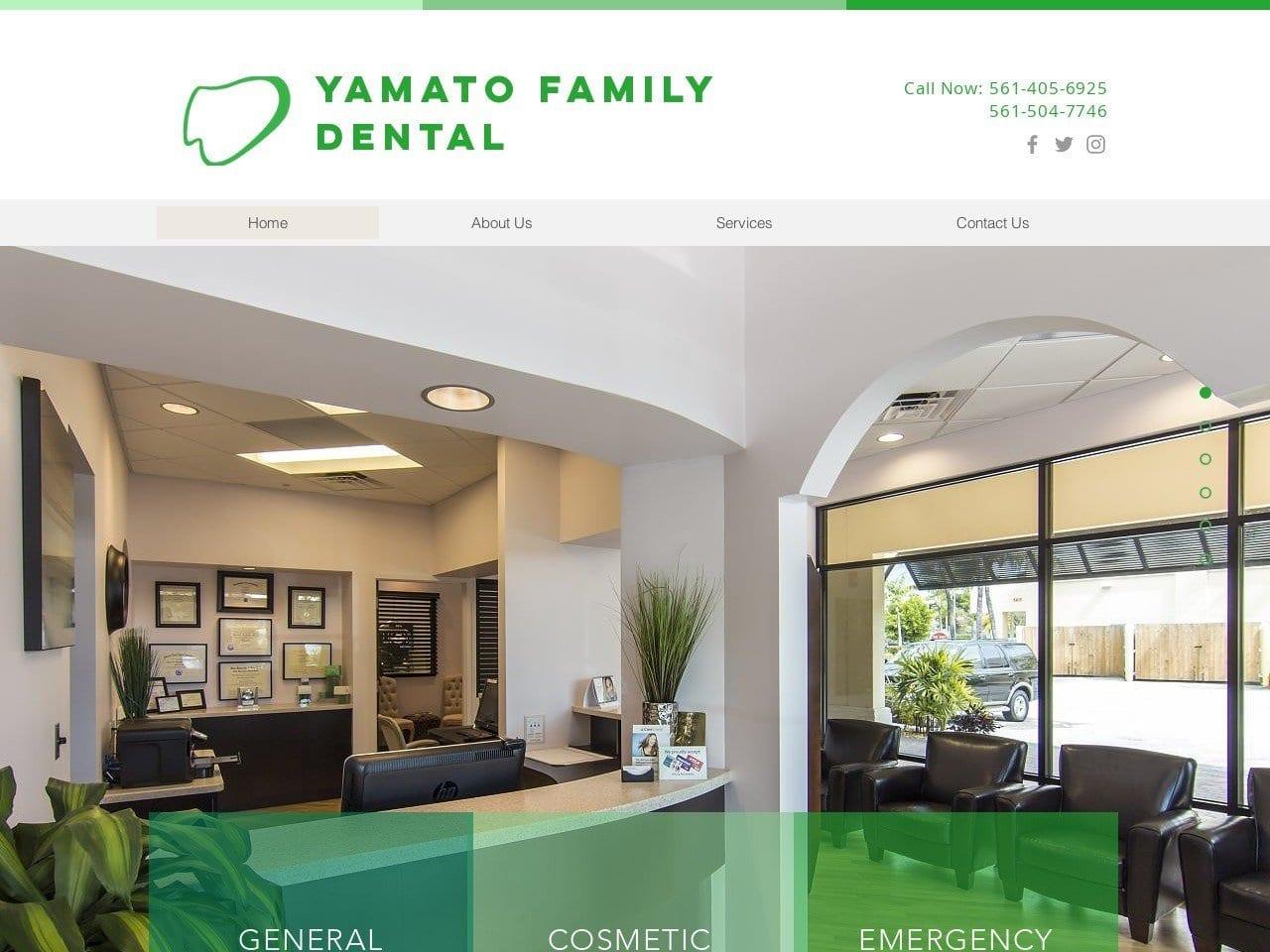 Yamato Family Dental screenshot