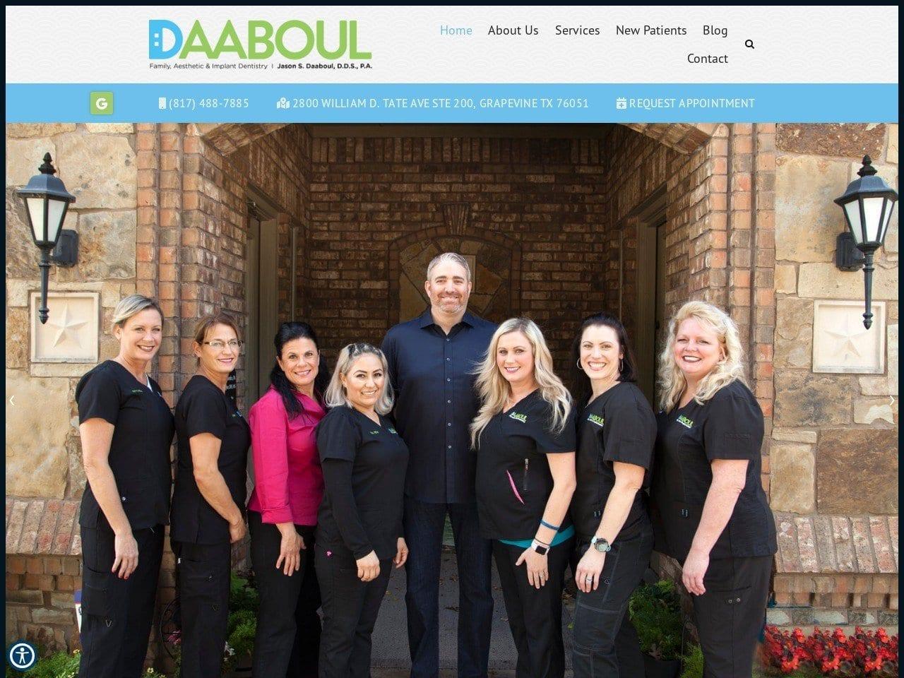 Jason S. Daaboul DDS PA screenshot