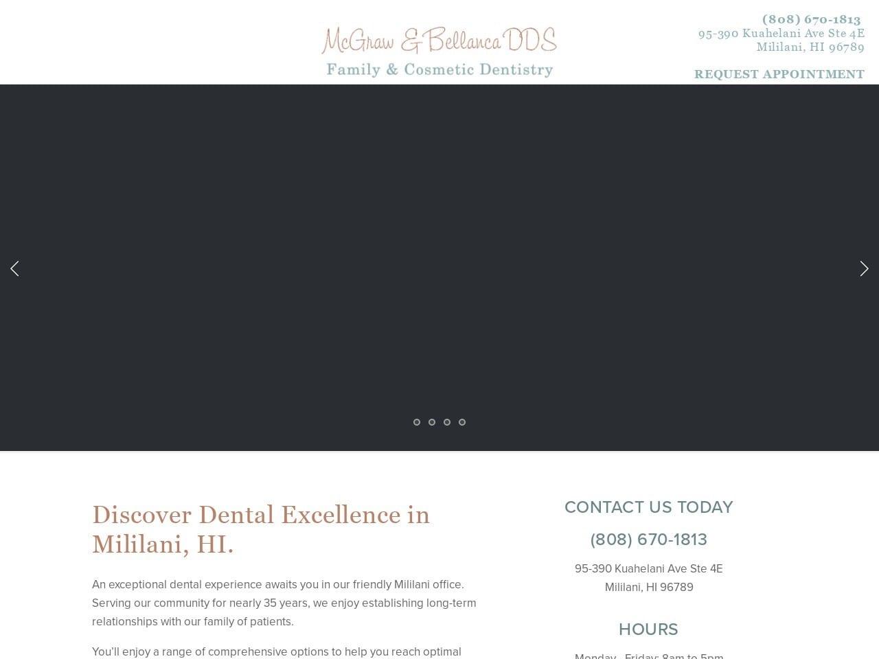 McGraw & Bellanca DDS Family Dentistry screenshot