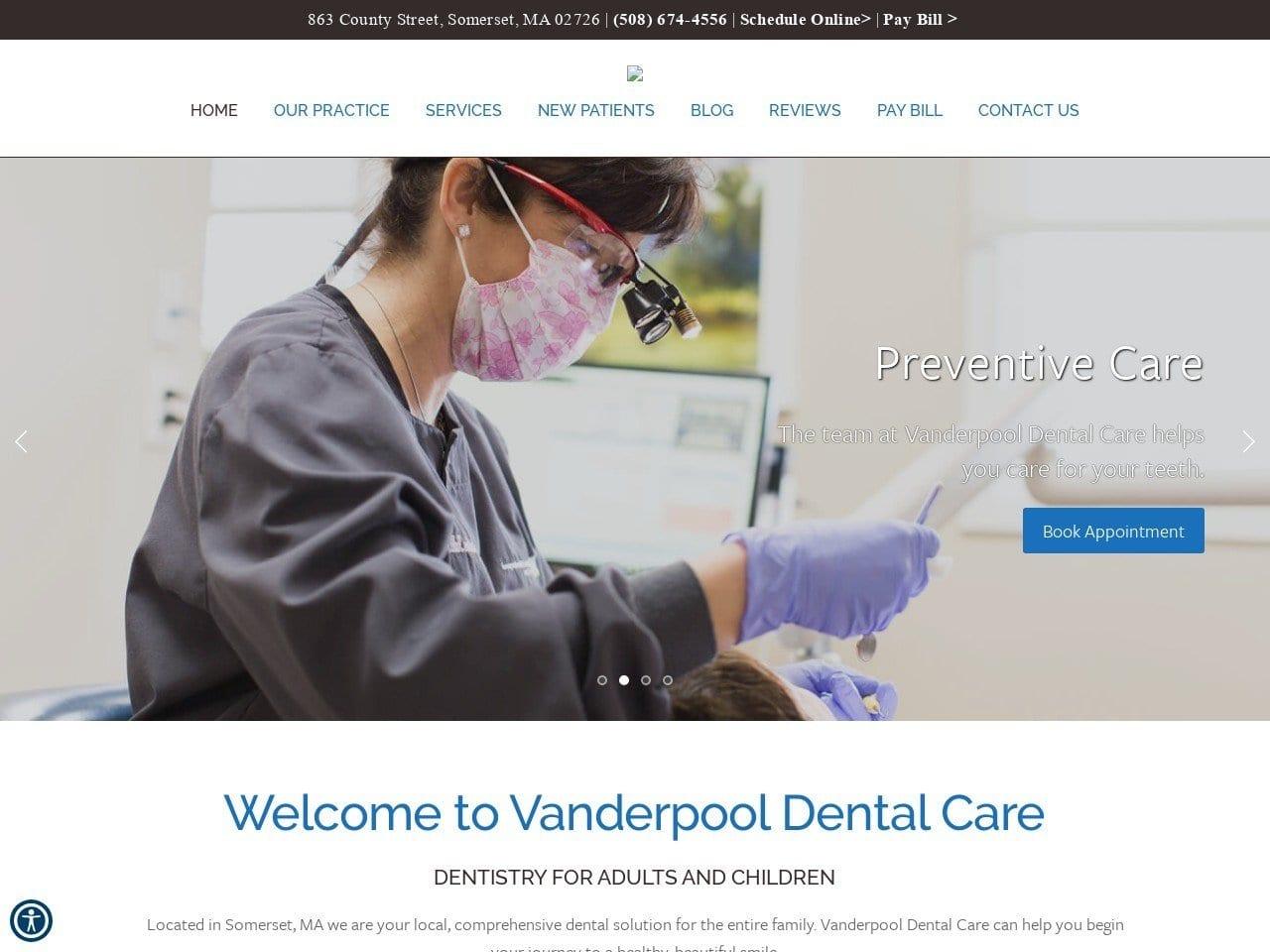 LeComte & Vanderpool Dental Care screenshot
