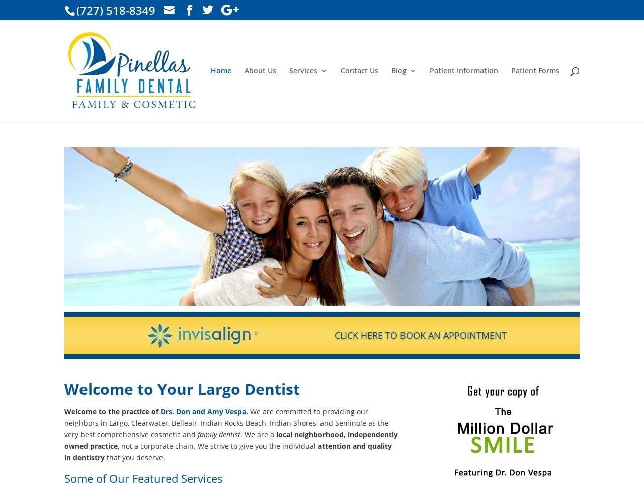 Pinellas Dental Center screenshot