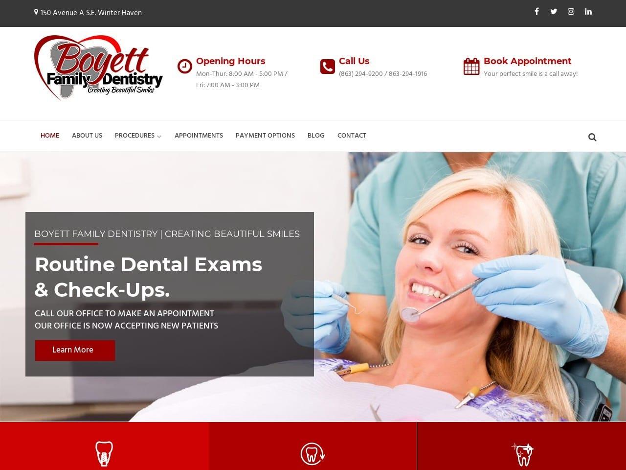 Dr. Bradley W. Bartel DDS screenshot