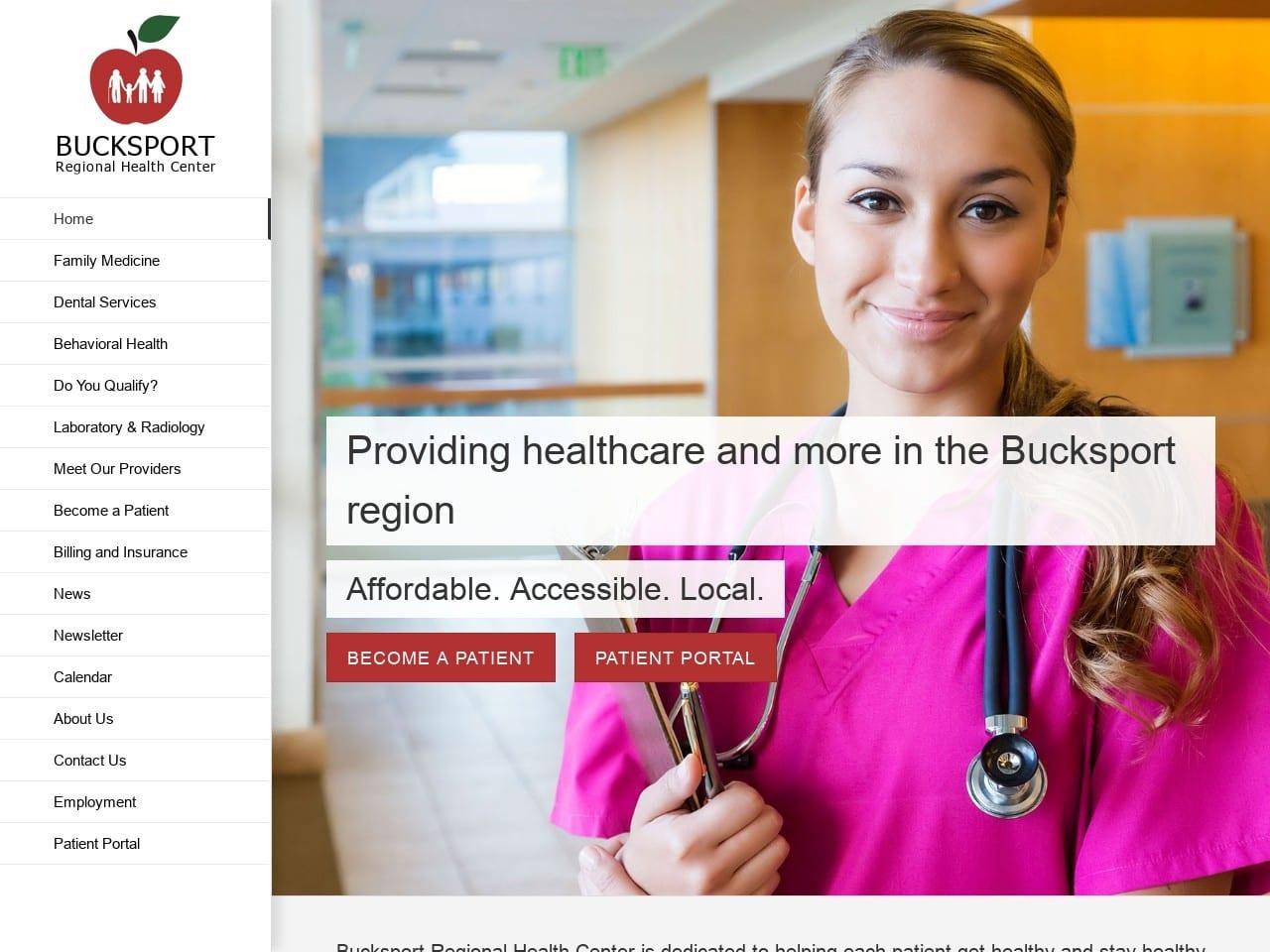Bucksport Regional Dental Center Billings Samantha screenshot