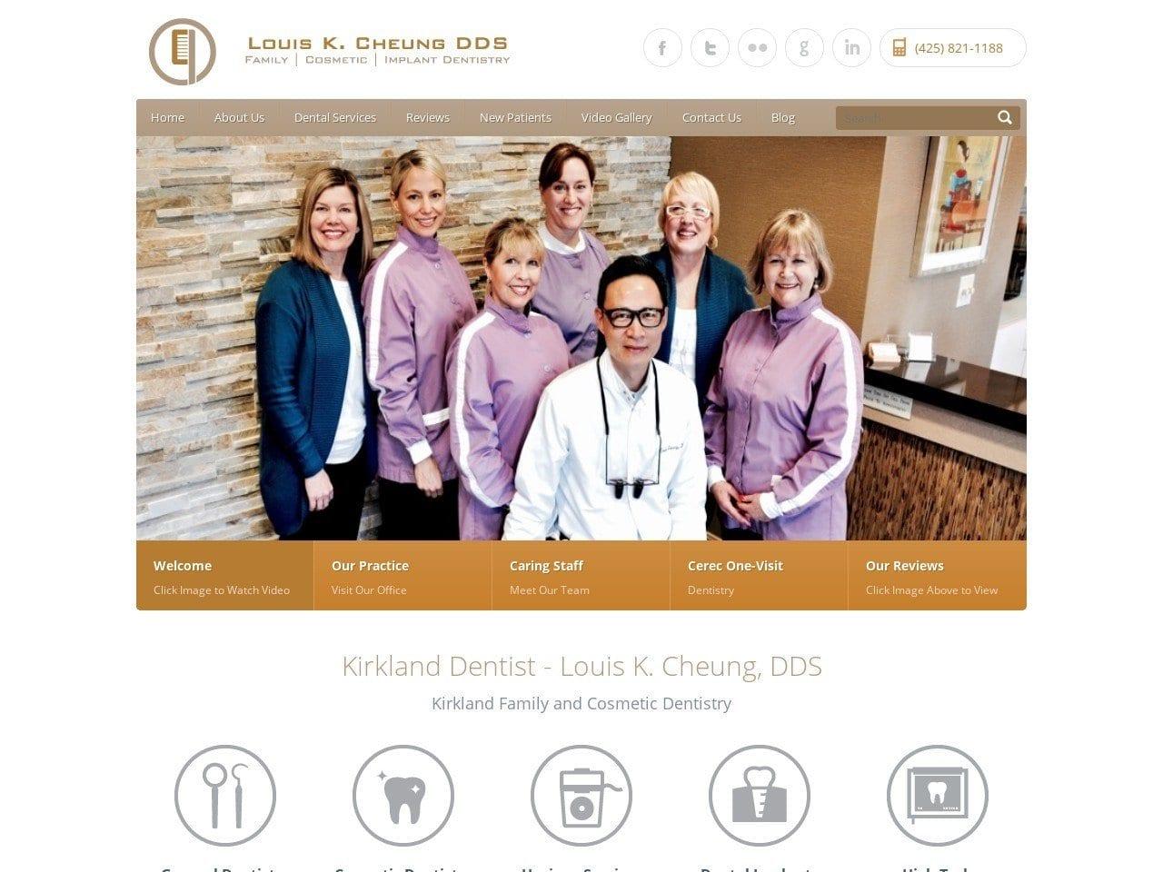 Louis K. Cheung DDS screenshot
