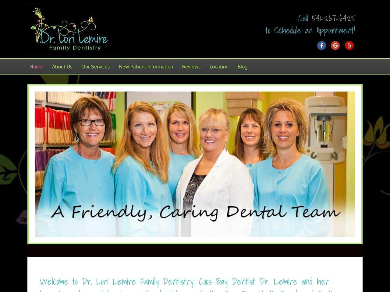 Dr. Lori Lemire Family Dentist screenshot