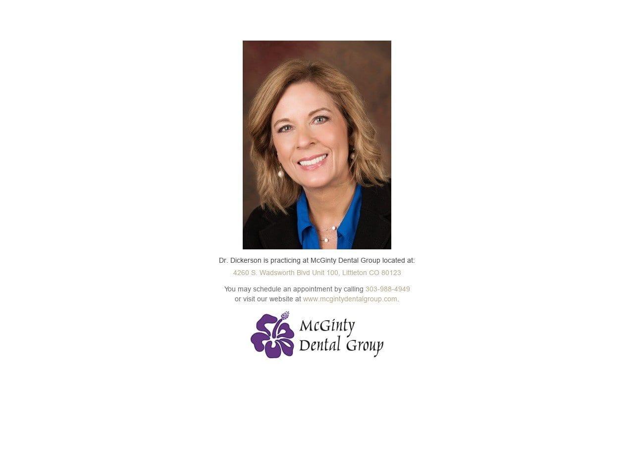 Sharon Dickerson DDS