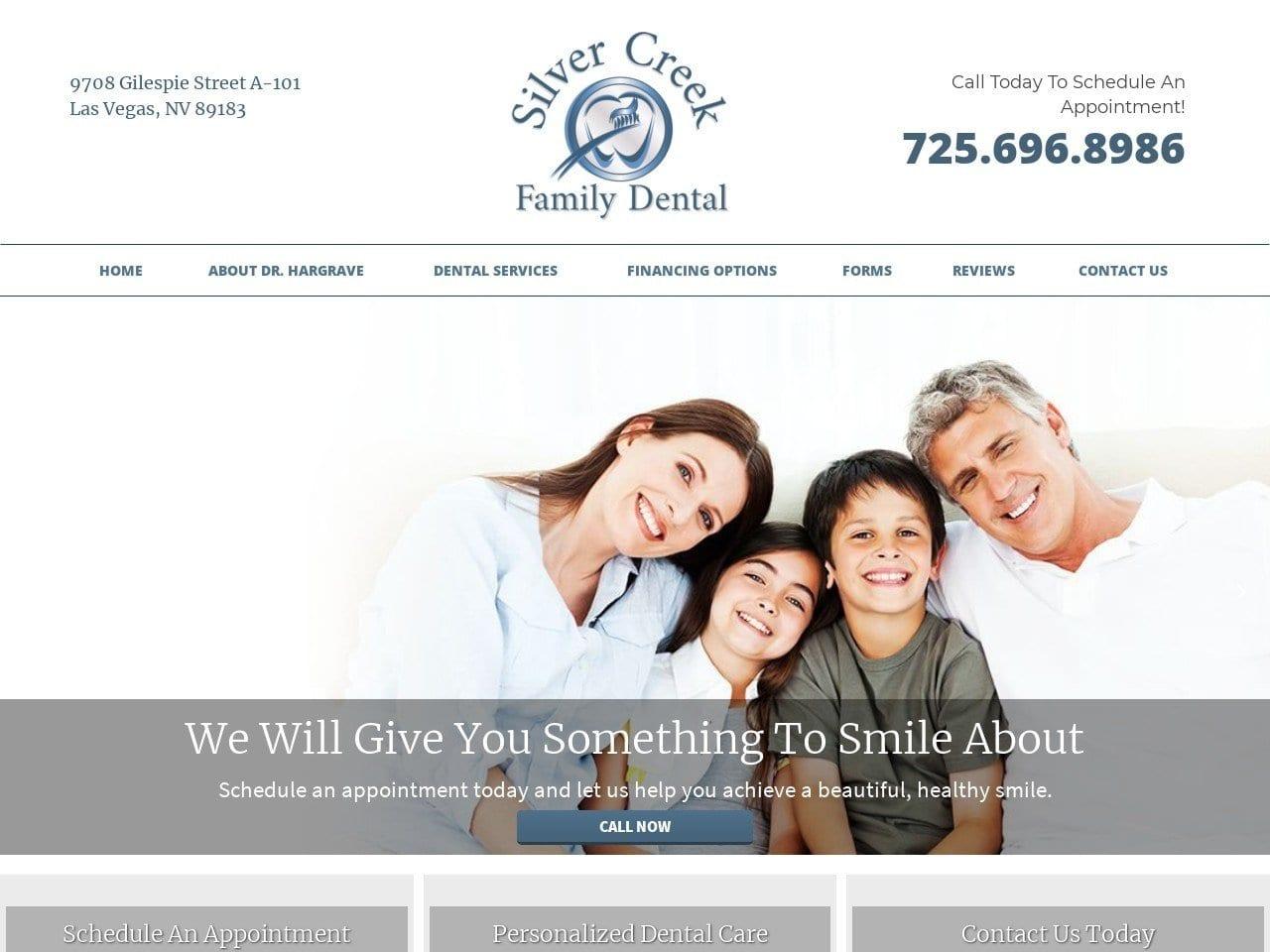 Silver Creek Family Dental screenshot